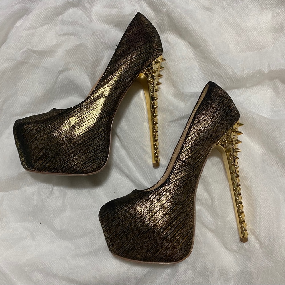 Scene weaver spiked heels - Picture 2 of 2